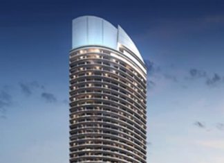 An artist’s rendering of the planned Centara Grand Residence Tower.
