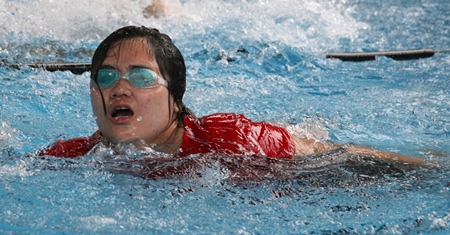 It’s a long way to the end of the pool.