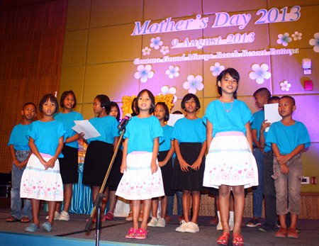 Children from Father Ray Children’s Village sing Kha Nam Nom Mae - and ode to mothers everywhere.