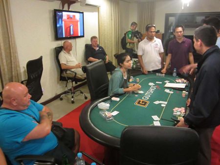 Police raided an illegal poker game in a private house on Pratamnak Road in South Pattaya.