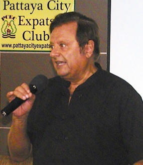 Bruce Gordon, host of the Pattaya City Expat Club’s popular Mind Expansion Group, introduces PCEC’s speaker for the 11th August, Michelle Coote.