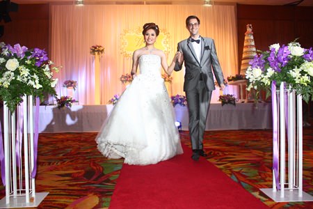 The international wedding package is one of the many themes available for the bride and groom.