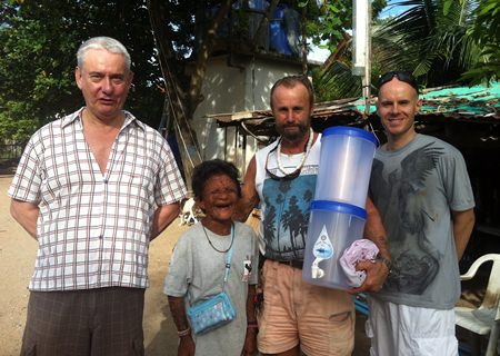 (L to R) Paul, Ms Gat, Gerry (Koto), and Neo.