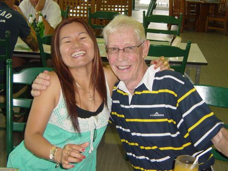 A smiling winner, Kurt Erik Persson “K” (right) with Mham.