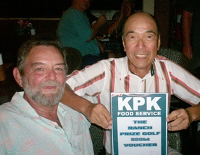 Mashi and Raleigh with the coveted KPK voucher.