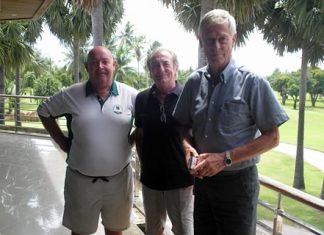 Billy Fitzgerald, Alan Bissell and Roar Berger.