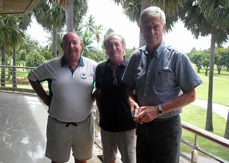 Billy Fitzgerald, Alan Bissell and Roar Berger.