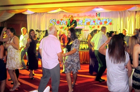 The dancing continued until midnight.