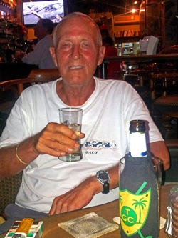 Terry Wagner back at the Club.