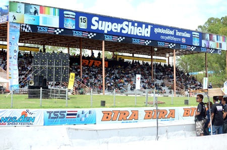 Large crowds enjoyed the racing weekend in Pattaya.