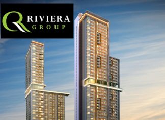 An artist’s rendering shows ‘The Riviera’ project in Wongamat.