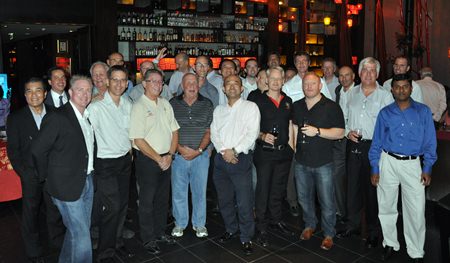 AFG members enjoyed their Mantra dinner.