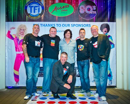 TFI organizing committee: Matt O’Sullivan, Joe Cox, Earl Brown, Paul Strachan and Nigel Quennell.