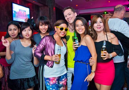 A party crowd of over 200 attended the first TFI event at the Access Inn.