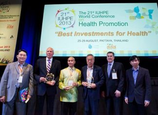 Thailand, the Netherlands and United Kingdom won the first-time IHUPE awards for the best health promotion programs at the 21st International Union for Health Promotion and Education conference in Pattaya.