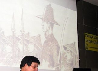 On Sunday, 1st of September, the Pattaya City Expats Club in conjunction with the National Museum Volunteers (NMV) Pattaya group had as its guest speaker NMV member and lecturer John Toomey. He is well known for his vast knowledge of and passionate interest in Asian art and history.