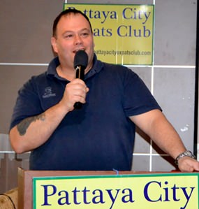 Geoff “Tank” Todd spoke to the Pattaya City Expats Club on August 25. His topic was “Self Defence Tactics and Strategies for Men and Women.”