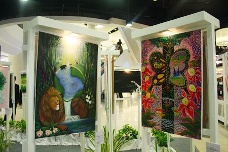 The Art for the Planet 2013 exhibition is on display at Central Festival Pattaya Beach through Sept. 30.