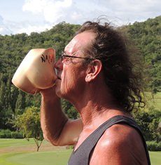 Pottsy enjoys his NAGA reward.