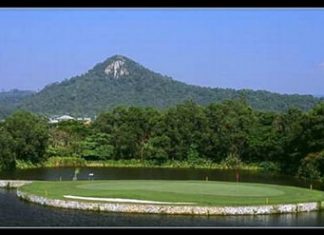 Khao Kheow’s signature hole: the par-3 B8.