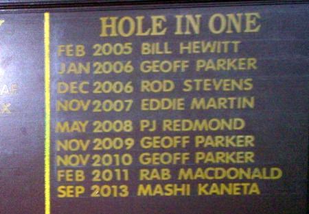 Mashi’s name goes onto the Bunker Boys Hall of Fame board.