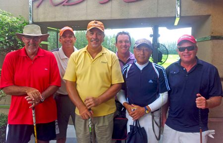 Home on the Range, up at the Kabinburi Sports Club.