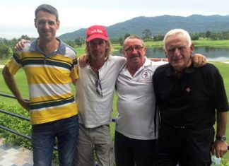 Luca Santi, Niall Stuart, Fred Dineley & Ted Morris.