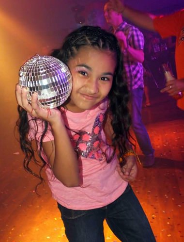 It just wouldn’t be Disco without the ball.