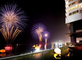 Enjoy a great vantage point for the Pattaya International Fireworks Festival at Hilton Pattaya.