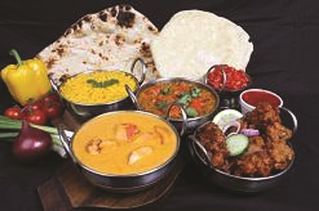 Delicious Indian cuisine at the Golden Chimney.