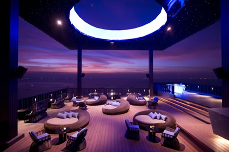 Horizon bar & lounge, Hilton Hotel Pattaya.
