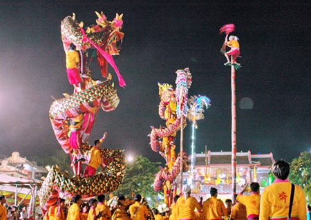 The exciting dragon performance has been thrilling crowds for centuries.