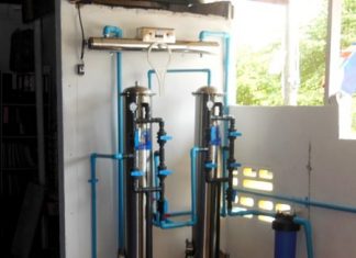 The filters are now installed.