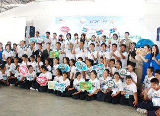 TOT and Sattahip officials are teaming up to encourage youngsters to harness technology to benefit their communities.