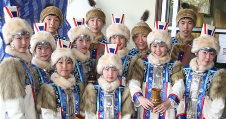 The traditional dancers of Siberia.