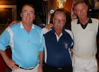 (Left-right): Brian Macdonald, Dave Richardson and Walter Baechli.