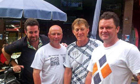 Scotty Wilson, Gabe Enright, Rick Allison and Dan Willetts.