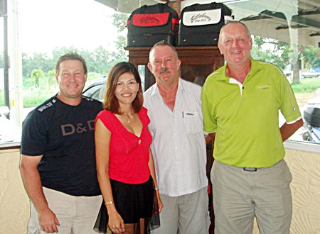 Green Valley winners (left-right) Craig Wheeler, Lamun Hanley, Jim Bell and Bob Newell.