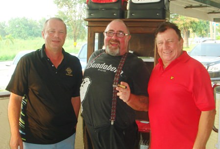 (Left-right): Helmut Hebstreit, Owen Walkley and Brian Maddox.