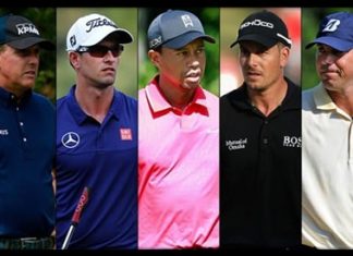 Nominations for Player of the Year: Mickelson, Scott, Woods, Stenson and Kuchar.