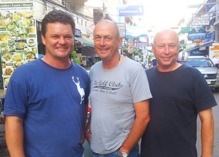 Dan Willets, Phil Smedley and Gabriel Enright.