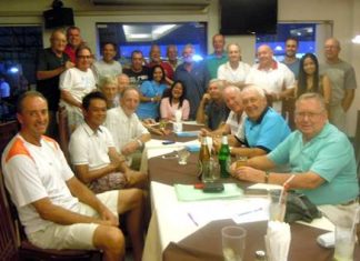The Jomtien Golf crowd arrive in Chiang Mai for their annual road trip.