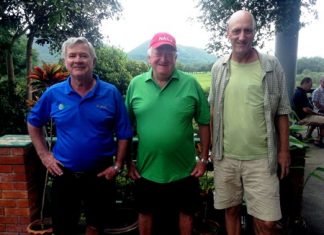 Geoff Bracegirdle, Alby Uppington & Bill Steinman.