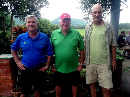 Geoff Bracegirdle, Alby Uppington & Bill Steinman.