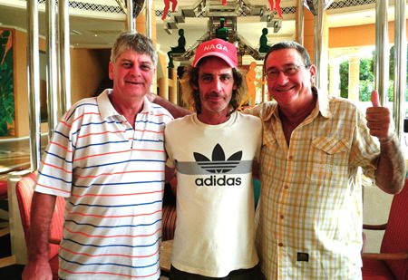 Gary Monley, Niall Stuart and Stuart Rifkin.