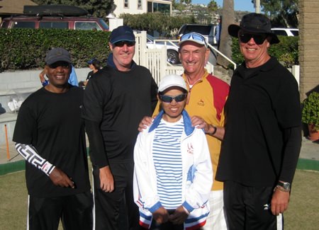 Dennis Mijnheimer, Frank De Vries, Harvey Samuel, Dan Christensen and Orawan Sodok.