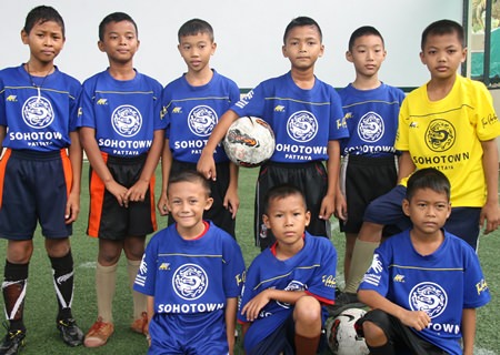 The Father Ray Children’s Village were unlucky to concede more goals than any other team, eleven in one game, but they still managed to smile.