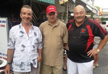 Jerry Dobbs, Volker Buley & Andy Todd.