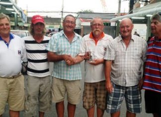 Stephen Newton, Niall Stuart, Stu Rifkin, Peter Grey, Peter Bye & Gary Monley.