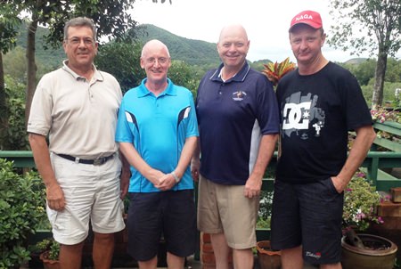 John Pirrel, Graham Buckingham, Charles Cunningham & David Fletcher.